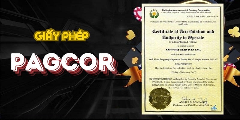 Giấy phép hoạt động cá cược OK9